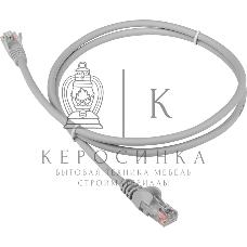 Патч-корд LANMASTER LSZH UTP cat.5e, 1.5 м, серый