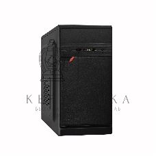 Компьютерный корпус ExeGate EX283057RUS Minitower ExeGate BAA-106 Black, mATX, (AAA350, 80мм), 2хUSB, Audio
