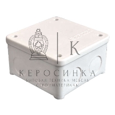 Коробка распределительная ОП 85х85х45 7 выходов без гермовводов IP54 крышка на винтах бел. Epplast 135131