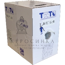 Кабель TWT UTP, серии XL, 4 пары, cat.5e, LSZH, белый, 305 м.