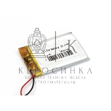 Аккумулятор Li-Pol (батарея) 2.1x25x35 мм 2pin 3.7V/140mAh
