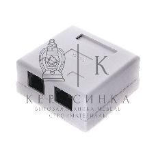 Розетка компьютерная NA-TA/1 RJ45+RJ11 кат.5e UTP внешняя 2 порта, 110&Krone