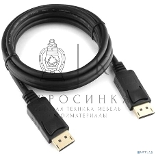 Кабель DisplayPort Cablexpert CC-DP3-2M, v1.3, 2м, 20M/20M, черный, экран, пакет