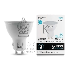 Лампа светодиодная Gauss Elementary MR16 7Вт 4100К GU10 550лм