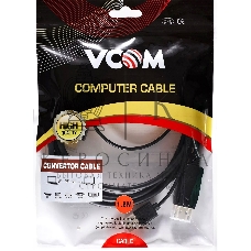 Кабель-переходник HDMI(M) +USB---> DP(M) 4K*60Hz 1.8M, VCOM