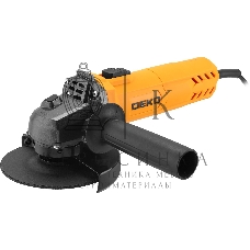 Угловая шлифовальная машина Deko DKAG750 750Вт 12000об/мин рез.шпин.:M14 d=125мм