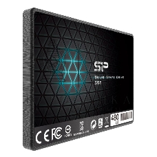 Накопитель SSD Silicon Power Slim S55, 480Gb, SATA, 2.5