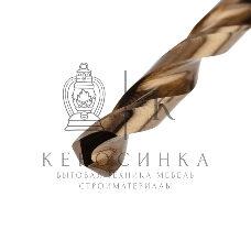 Сверло по металлу Kranz Кобальт 2 мм, сталь HSS-Co 5 % M35 P6M5K5 DIN 338 (2 шт./уп.)