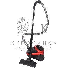 Пылесос Hyundai HYV-B1570 красный/черный, 250/1800 Вт, уборка сухая, пылесборник мешок, 1.5 л (в компл.:1мешок)