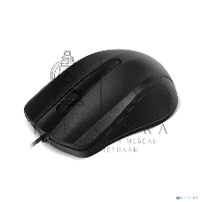 Мышь проводная CBR CM 103 черный, 1000 dpi, USB, кнопки - 3