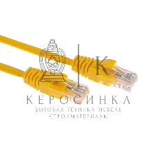Патч-корд U/UTP Rexant cat.5e, RJ45-RJ45, 26AWG, LSZH, желтый, 0,3м