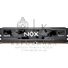 Оперативная память Apacer Nox, DDR5, 16GB (1x16 GB), 5200 MHz, CL40, DIMM, радиатор, черный