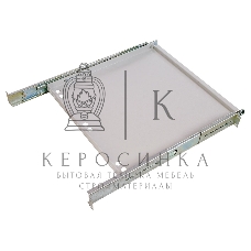 Полка клавиатурная с телескопич. направляющими, регул. глубина 580-750 мм (ТСВ-К4)