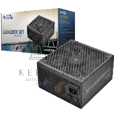 блок питания 1300 Ватт/Power Supply Super Flower Leadex III Gold, 1300W, ATX 3.1, 140мм, 8xSATA, 4xPCI-E(6+2), 1x12VHPWR(12+4), APFC, 80+ Gold, Full Modular