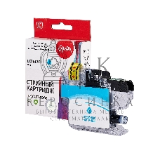 Картридж струйный Sakura LC3617C для Brother, голубой, 10 мл., 550 к.