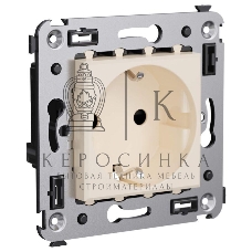 Розетка СП 3п 2P+E Avanti 