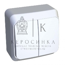 Выключатель 2-кл. ОП Этюд 10А IP20 с индик. белый SchE BA10-006B