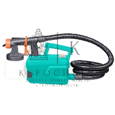 Краскопульт электрический Sturm SG9660B, 600Вт, 1100 мл/мин, бак на поясе, HVLP, С ТУРБИНОЙ SG9660B