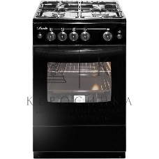 Плита газовая Лысьва ГП 400 М2С -2у черный, конфорок 4 шт, духовка 57 л, 50 см x 84 см x 60 см (без крышки)