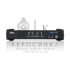 Переключатель ATEN KVM Switch CS1764A-AT-G 4-х портовый USB 2.0 DVI KVMP-переключатель (KVM Switch)
