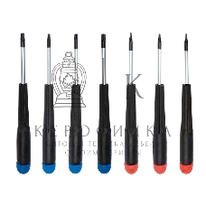 Набор часовых отверток Rexant TORX 7 предметов