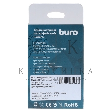 Переходник Buro USB Type-C (m)-microUSB (f) черный 