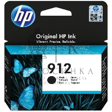Картридж струйный HP 912 3YL80AE черный (300 стр.) для HP DJ IA OfficeJet 801x/802x