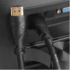 Кабель GCR Premium 1.8m HDMI 2.0, HDR, Ultra HD 4K60 Hz/5K30Hz, 3D, Ethernet 18.0 Гбит/с, OD8.0 мм, 28/26 AWG, черный