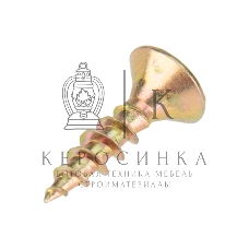 Саморез универсальный Kranz 4х16, желтый цинк, упаковка поставщика (24 000 шт.)