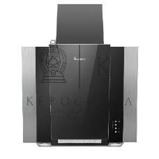 Вытяжка наклонная Gefest ВО 3603 Д3А черный/серебристый, 60 см, 550 куб. м/ч, 76 дБ