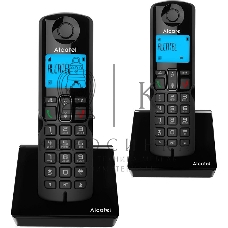 Радиотелефон ALCATEL S230 DUO RU черный
