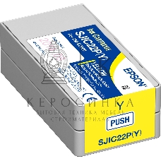 Картридж струйный SJIC22P(Y): INK CARTRIDGE FOR TM-C3500 желтый