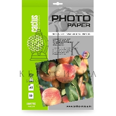 Фотобумага Cactus CS-MA315050 A3/150г/м2/50л./белый матовое для струйной печати