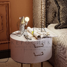 Лампа светодиодная филаментная Gauss 7Вт цок.: E27 шар 220B 4100K св. свеч. бел. нейт. G45 (упак.: 10 шт)