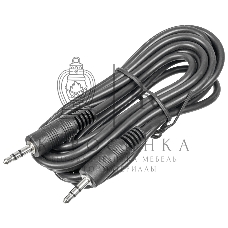 Кабель соединительный аудио-видео Buro Jack 3.5 (m)/Jack 3.5 (m) 1м. черный