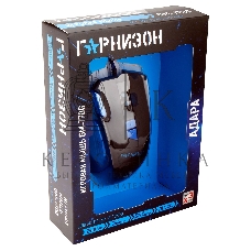 Мышь проводная Гарнизон GM-770G черный, 2400 dpi, USB, кнопки - 8