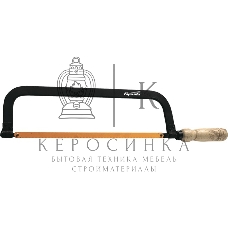 Ножовка по металлу Sparta 300 мм, деревянная ручка