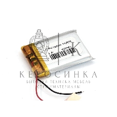 Аккумулятор Li-Pol (батарея) 5.5x25x35мм 2pin 3.7V/430mAh