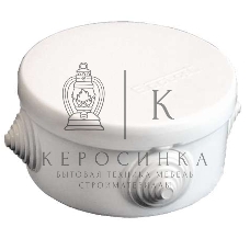 Коробка распределительная ОП d90х45 4 выхода 4 гермоввода IP54 крышка защелкивающаяся бел. Epplast 140141