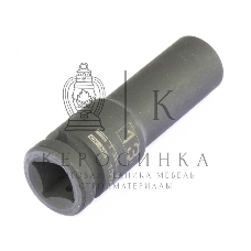Головка ударная удлиненная шестигранная Stels 13 мм, 1/2