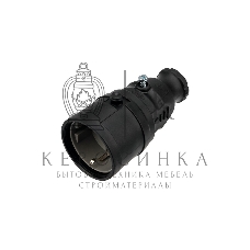 Розетка переносная влагозащищенная Rexant, с/з, 16 А, IP20/44 каучук