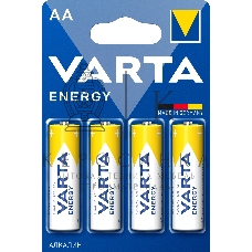 Батарейки VARTA ENERGY AA бл. 4 (рус.)