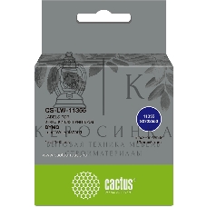 Этикетки Cactus CS-LW-11355 сег.:51x19мм черный белый 500шт/рул Dymo Label Writer 450/4XL
