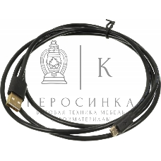 Кабель USB2.0 2A Square Connector USB A (m)/micro USB B (m) 1.5м позолоченные контакты