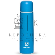 Термос Арктика, 102-750 синий, узкое горло 0,75 л, классический, цветной, холод/тепло 28 ч