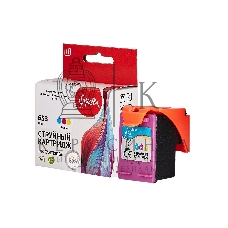 Картридж струйный Sakura 3YM74AE (№653 Tri-colour) для HP, триколор, 11 мл., 600 к.