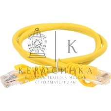 Патч-корд ITK Generica PC05-C5EU-3M-G U/UTP не экранированный RJ-45 вил.-вилка RJ-45 cat.5e 3м желтый ПВХ (уп.:1шт)
