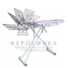 Доска гладильная DOGRULAR ТОМРИС СЕПЕТЛИ, антиприг.покр, 3 цвета (в уп. 4 шт)