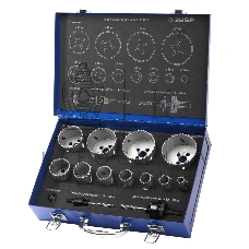 Набор коронок ЗУБР ЭКСПЕРТ 29531-H1Bi-metal глубина сверл.38мм d14/20/22/25/30/35/40/51/60/64/67мм