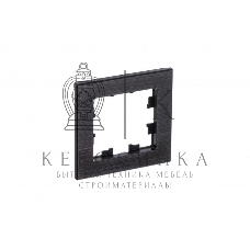 Рамка 1-м AtlasDesign Nature металл оникс SchE ATN312301